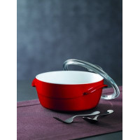 Пирекс кастрюля 2.5л. з криш. черв. С310А05