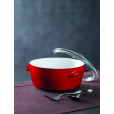Пирекс кастрюля 2.5л. з криш. черв. С310А05