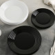 Столовий сервіз 18 предметів* Luminarc Harena Black&White  -  N1518