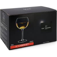 Келихи вино набір 6 штук 350 мл. Cabernet Ballon  Chef&Sommelier - 47019