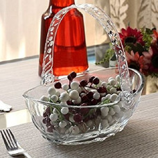 Ваза-цукерниця з ручкою 23 см.  PERLA PAŞABAHÇE - 53793