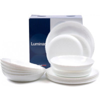 Luminarc Ammonite White  Столовый сервиз 18 пр. * P9101