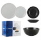 Luminarc Diwali Black&Granit  Столовый сервиз 19 пр. * P4358
