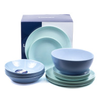 Luminarc Diwali Light Turquoise&Blue Сервиз столовый 19 пр. - P4359