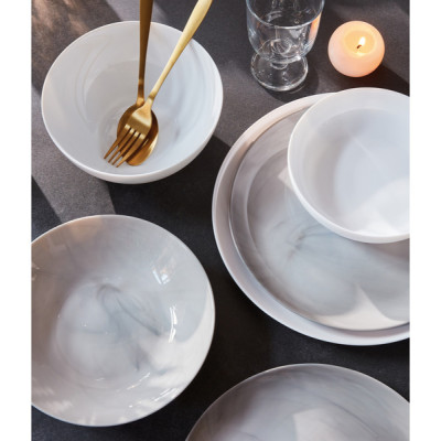 Luminarc Diwali Marble Granit Сервиз столовый 19 пр. - Q0217