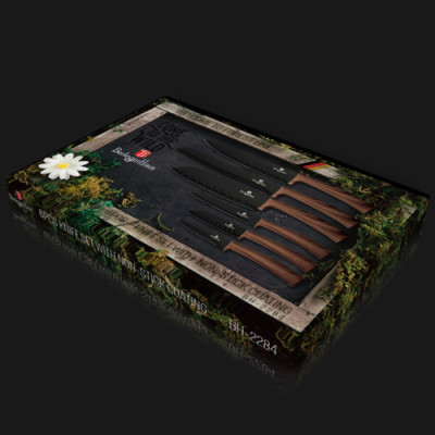 BERLINGERHAUS Forest Набор ножей кухонных 6 предметов BH-2284
