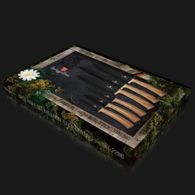 BERLINGERHAUS Forest Набор ножей кухонных 6 предметов BH-2286
