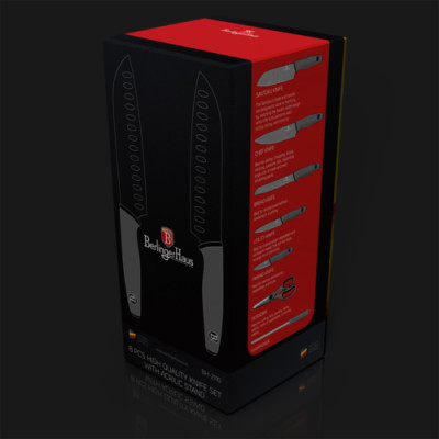 BERLINGERHAUS Diamond Набор ножей кухонных 8 пред. BH-2116