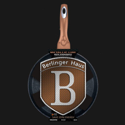 BERLINGERHAUS Rosegold Сковородка блинная 25 см.  BH-1523