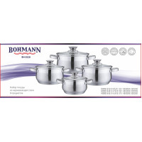 BOHMANN Набор посуды 8 предметов BH 0528
