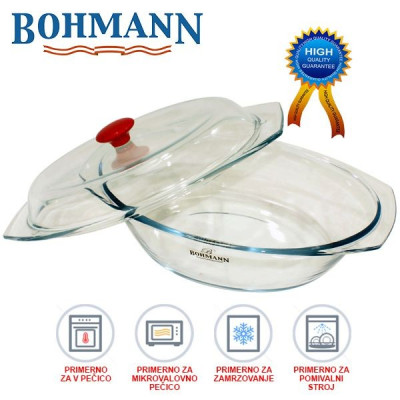 BOHMANN Кастрюля жаропрочная 3 л. BHG 2020
