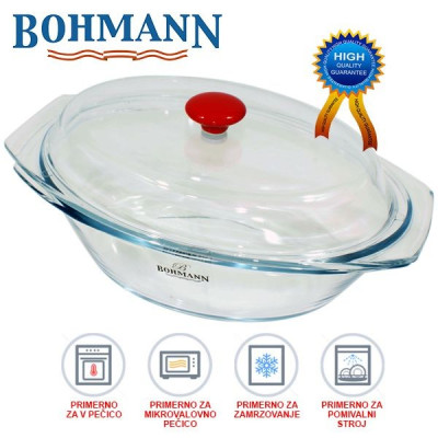 BOHMANN Кастрюля жаропрочная 3 л. BHG 2020