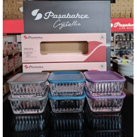 Контейнери набір 3 штуки  Fresya Pasabahce - 950126