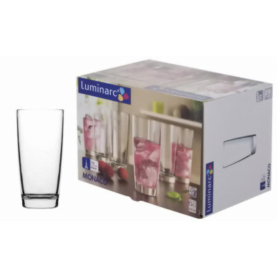 LUMINARC МОНАКО Стакан 250 мл набор 6 шт. H5123