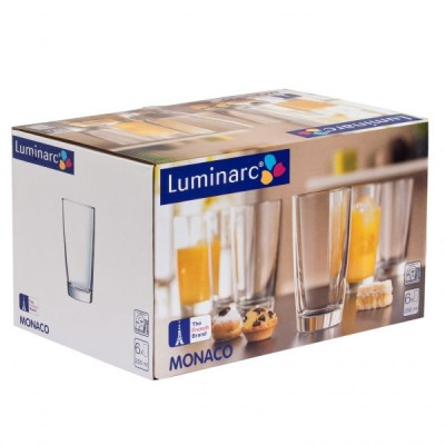 LUMINARC МОНАКО Стакан 250 мл набор 6 шт. H5123