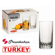 Склянки набір 6 штук 290мл.Valse Pasabahce 42942V