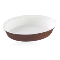 Форма с/к PYREX 220X150 мм овал. корич.