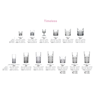 Стопки напої набір 6 шт 115 мл Timeless Pasabahce – 520422