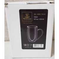 Кухоль з подвійним дном 250мл Thermo Wilmax - WL-888739/А