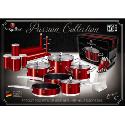 BerlingerHaus Passion Сотейник с крышкой 24см BH-1312