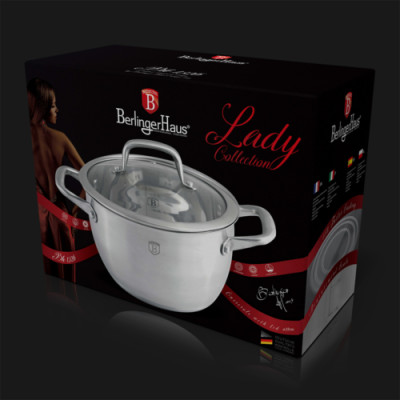 BerlingerHaus Lady Кастрюля с крыш.24см BH-1327