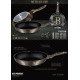 BerlingerHaus Metallic Сковорода б\крышки  30 см.  BH-1232