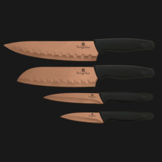 BerlingerHaus titanium Набор ножей кухонных 4 прд.  BH-2278