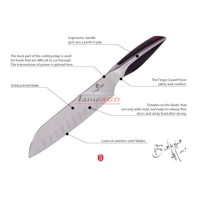 BerlingerHaus Phantom Набор ножей кухонных 6 прд.  BH-2248