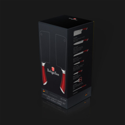 BerlingerHaus Perfect Набор ножей кухонных 8 прд.  BH-ST 8 R