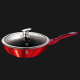 BerlingerHaus Metallic Сковорода Вок с крышкой 30 CM.  BH-1266
