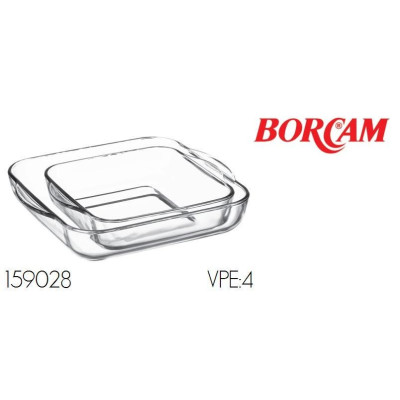 Форми жароміцні для запікання набір 2 шт. 2 л + 3,2 л Borcam Pasabahce – 159028