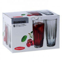 Склянки набір 6 штук 315 мл. DIAMOND PASABAHCE - 52998