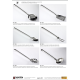 Лопатка кухонна велика 7х38см. Svanera Accessori - SV 7259 CS
