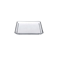 Блюдо тортівниця 24Х24 см. Madlen Crystallin Pasabahce - 68683