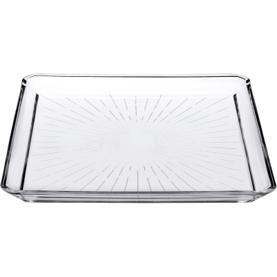 Блюдо тортівниця 24Х24 см. Madlen Crystallin Pasabahce - 68683