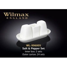 Набір для спецій сіль-перець-зубочистки 4ін. Wilmax - WL-996005