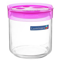 LUMINARC STORING Банка 0,75 л.c малин.крышкой L0382
