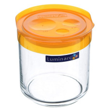 LUMINARC STORING Банка 0.75 л с оранж. крышкой L0387