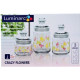 LUMINARC CLUB CRAZY FLOWER Набор банок 3 шт. H9942
