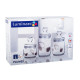 LUMINARC CLUB PLUMES Набор банок 3 шт L4559