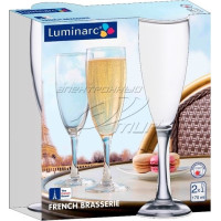 LUMINARC FRENCH BRASSERIE Бокал шамп. снабор 6х170 мл J3407/0/5