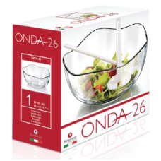 BORGONOVA Onda 26 Салатник большой с приб.3 пр. 14076946