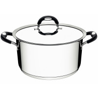 TRAMONTINA DUO SILICONE Кастрюля с крышкой 20см. 2,9л. 62483/200