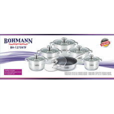 BOHMANN Набор посуды 12pcs.cookware  BH1275 NTF