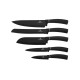 BERLINGERHAUS Royal Black Набор кухонных ножей 6 пред. BH-2382