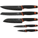 Berlingerhaus Diamond Granit Набор кухонных ножей 5 пред. BH-2305