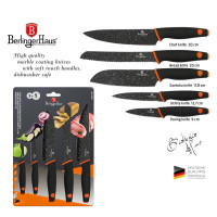 Berlingerhaus Diamond Granit Набор кухонных ножей 5 пред. BH-2305