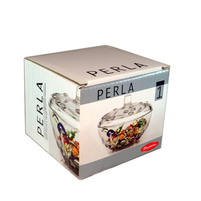 Цукорниця 500 мл. з кришкою 14см. PERLA Pasabahce - 97236