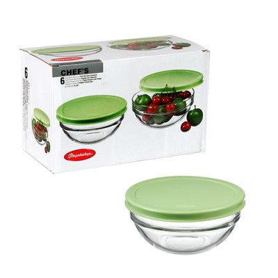 Салатник із кришкою 14 см. Chefs*PAŞABAHÇE - 53553K