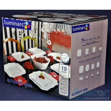 Luminarc Authentic White Сервиз столовый 19пр. - E6197